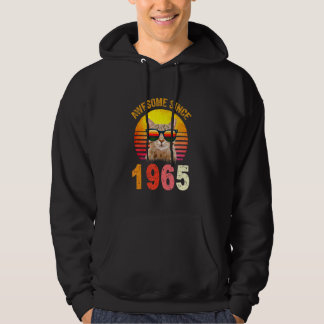 57. Geburtstag Vintage Katze Phantastisch seit 196 Hoodie