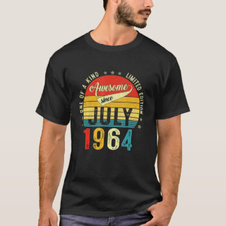57 Jahre alt Vintag 1964 Limited Edition 57. Bir T-Shirt