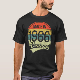 57 Jahre alt Vintag 1966 Gebildet 1966 57. Geburts T-Shirt