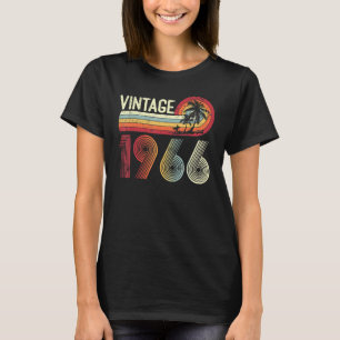 57 Jahre alte Männer Frauen Vintag 1966 Retro 57.  T-Shirt