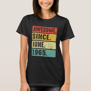 57 Jahre Phantastisch seit Juni 1965 57. Geburtsta T-Shirt
