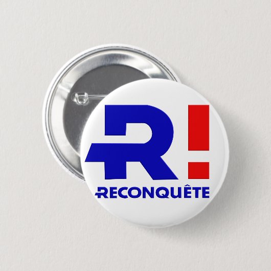 57 mm, Zemmour Präsident 2022 Button (Vorne & Hinten)