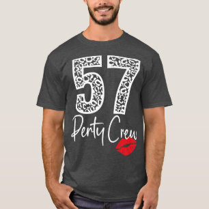 57 Party Crew Trinken Biergeschenke 57. Jubiläum T-Shirt