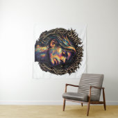 57" x 57" Teppich Wandteppich (Beispiel (Horizontal))