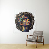 57" x 57" Teppich Wandteppich (Beispiel)