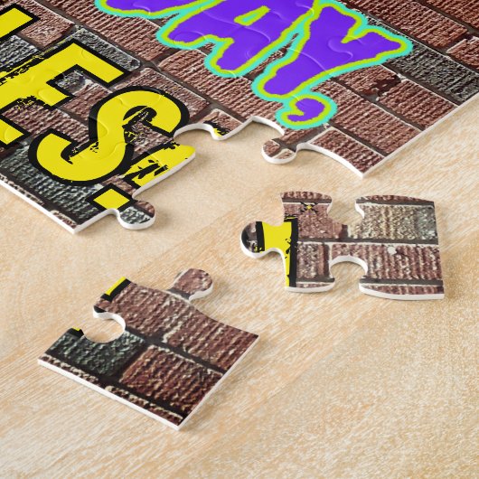 57th Birthday Fun, Urban Graffiti Puzzle (Seite)