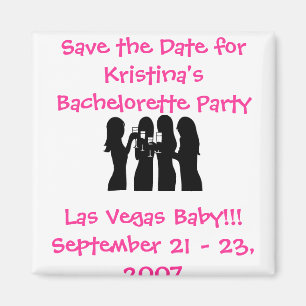 58192, Save the Date für Kristina Bachelorette ( Magnet