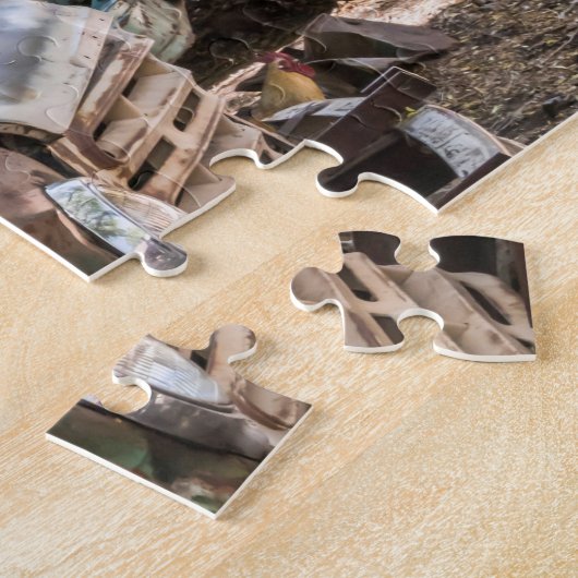 5871-Vintage LKW Puzzle (Seite)