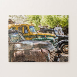 5871-Vintage LKW Puzzle