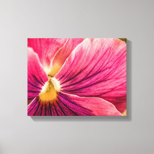 5880-Rote Pansy Leinwanddruck (Vorderseite)
