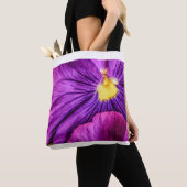 5884-Lila Pansy Tasche (Von Nahem)