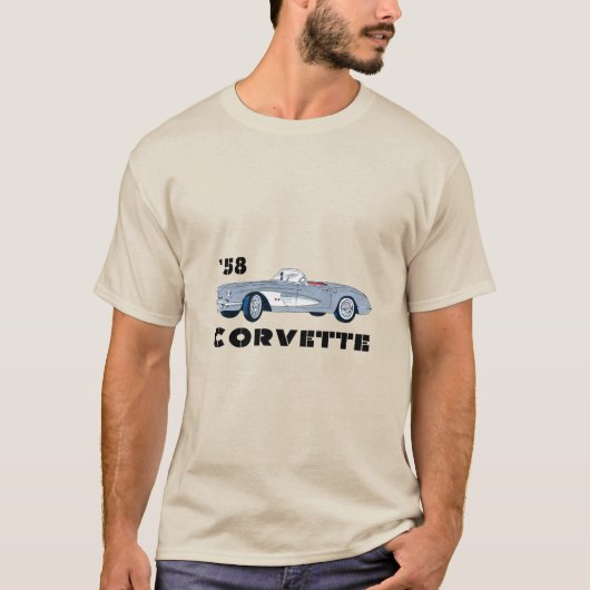 '58 Corvette-T - Shirt (Vorderseite)