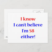 58 Entweder Postkarte (Vorne/Hinten)