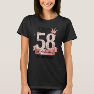 58 & Fabulous I Rose And White Party Group Candid  T-Shirt