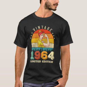 58. Geburtstag 1964 Limited Edition Vintag 58 Jahr T-Shirt