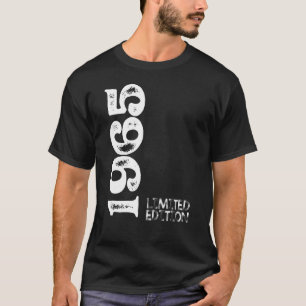 58. Geburtstag 58 Jahre Mann Frau Retro Vintag 196 T-Shirt