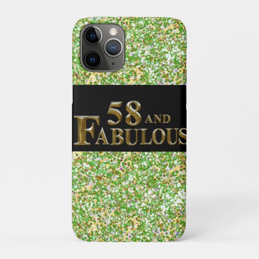 58. Geburtstag Case-Mate iPhone Hülle (Rückseite)