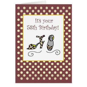 58. Geburtstag Frauenschuhe