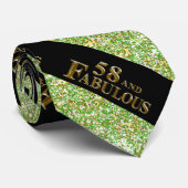 58. Geburtstag Krawatte (Gerollt)