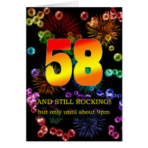 58. Geburtstag noch rocken