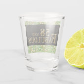 58. Geburtstag Schnapsglas (Rückseite)