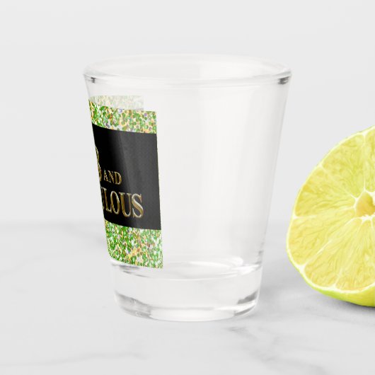 58. Geburtstag Schnapsglas (Rechts)