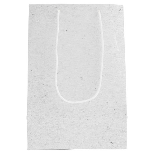 58. Geburtstag Schwarzes Odometer Mittlere Geschenktüte (Rückseite)