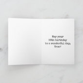 58. Geburtstag - Spaß, Urban Graffiti Inspiriert L Karte (Innenseite)