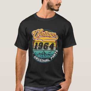 58. Geburtstag Vintage 1964 Alle Originalteile T-Shirt