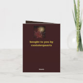 58. Hochzeitstag Karte (Rückseite)