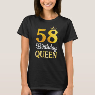 58 Jahre alt Geburtstag Glückwunsch an mich Königi T-Shirt