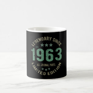 58 Jahre alter Tag Legende 58. Geburtstag Kaffeetasse