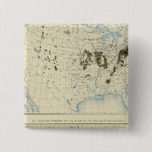 58 Kohle 1890, Eisenerz 1889 Button