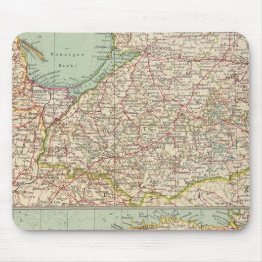 58 Ostpreußen, baltische Staaten Mousepad (Vorne)