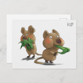 58: Quokkas Postkarte (Vorne/Hinten)