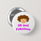 58 und fabelhaftes! button (Vorne & Hinten)