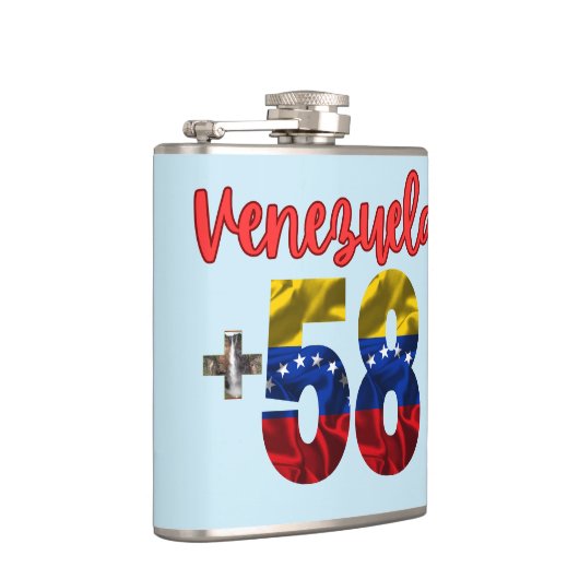 58 Venezuela Pride authentische venezolanische Wur Flachmann (Rechts)