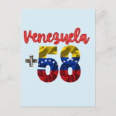 58 Venezuela Pride authentische venezolanische Wur Postkarte (Vorderseite)