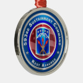 593. Nachhaltigkeitsbefehl Ornament Aus Metall (Rechts)