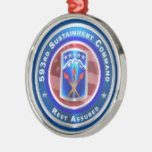 593. Nachhaltigkeitsbefehl Ornament Aus Metall (Links)