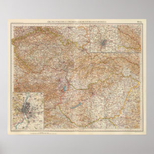 5960 die Tschechoslowakei, Ungarn Poster