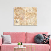 5960 Tschechoslowakei, Ungarn Leinwanddruck (Insitu (Wohnzimmer))