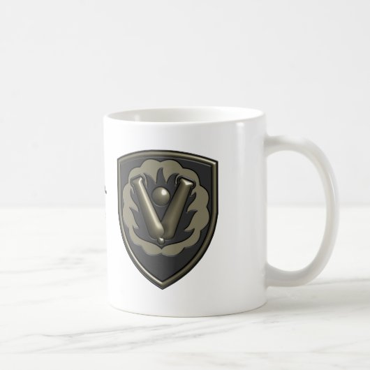 59. Artillerie-Brigaden-Insignie-Flecken Kaffeetasse (Rechts)