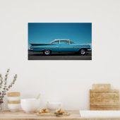 '59 Chevy in Blue Poster (Küche)