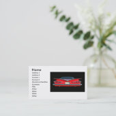 59 CHEVY, Name, Adresse 1, Adresse 2, Kontakt 1… Visitenkarte (Stehend Vorderseite)