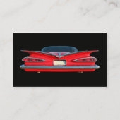 59 CHEVY, Name, Adresse 1, Adresse 2, Kontakt 1… Visitenkarte (Rückseite)