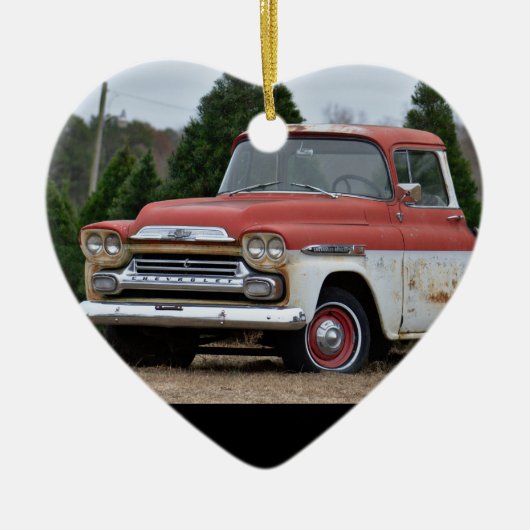 59 Chevy Truck Keramik Ornament (Vorne)