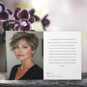 59 & Fabulous Orchid Photo Birthday Greeting Card Karte