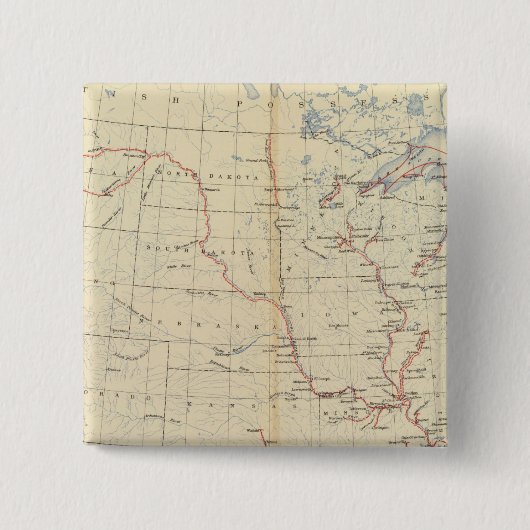 59 Flüsse, Routen 1890 Button (Vorderseite)