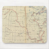 59 Flüsse, Routen 1890 Mousepad (Vorne)